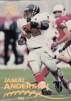 1998 Pacific Paramount #9 Jamal Anderson Front