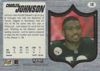1998 Playoff Absolute SSD Hobby #18 Charles Johnson Back