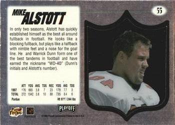 1998 Playoff Absolute SSD Hobby #55 Mike Alstott Back