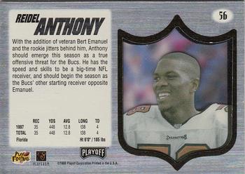 1998 Playoff Absolute SSD Hobby #56 Reidel Anthony Back