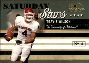 2007 Donruss Classics - Saturday Stars Gold #SS-12 Travis Wilson Front