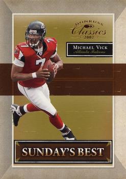2007 Donruss Classics - Sunday's Best Bronze #SB-3 Michael Vick Front