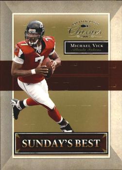 2007 Donruss Classics - Sunday's Best Silver #SB-3 Michael Vick Front