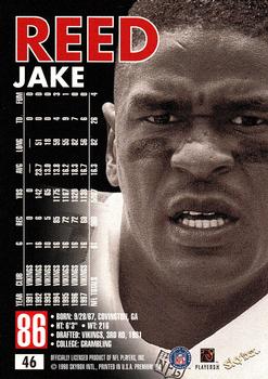 1998 SkyBox Premium #46 Jake Reed Back
