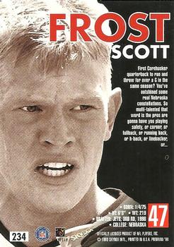 1998 SkyBox Premium #234 Scott Frost Back