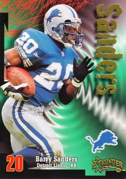 1998 SkyBox Thunder #204 Barry Sanders Front