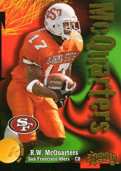 1998 SkyBox Thunder #241 R.W. McQuarters Front