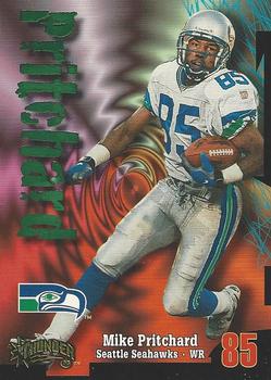 1998 SkyBox Thunder #75 Mike Pritchard Front