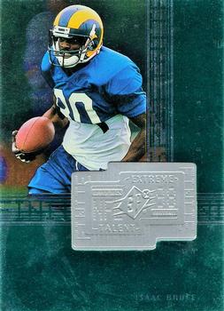 1998 SPx Finite #302 Isaac Bruce Front