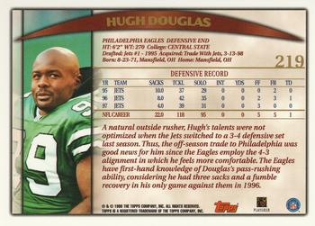 1998 Topps #219 Hugh Douglas Back