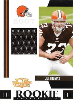 2007 Donruss Threads - Rookie Collection Materials #RCM-15 Joe Thomas Front