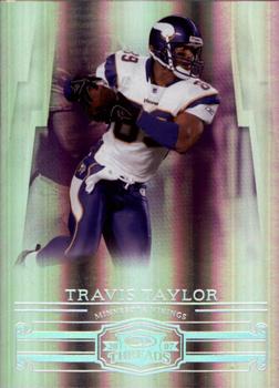 2007 Donruss Threads - Silver Holofoil #100 Travis Taylor Front