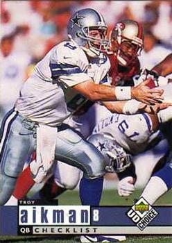 1998 UD Choice #253 Troy Aikman Front