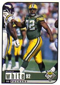 1998 UD Choice #67 Reggie White Front