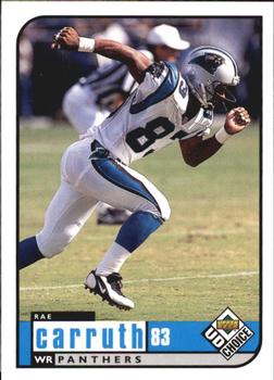 1998 UD Choice #26 Rae Carruth Front