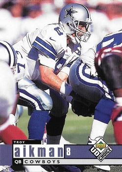 1998 UD Choice #44 Troy Aikman Front