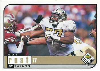 1998 UD Choice #106 Willie Roaf Front