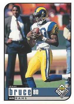 1998 UD Choice #151 Isaac Bruce Front
