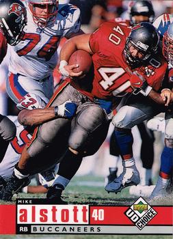 1998 UD Choice #174 Mike Alstott Front