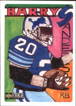 1998 UD Choice #233 Barry Sanders Front