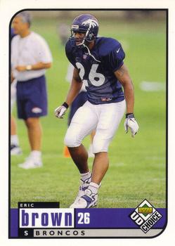 1998 UD Choice #326 Eric Brown Front