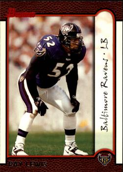 1999 Bowman #27 Ray Lewis Front