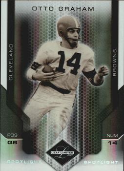 2007 Leaf Limited - Silver Spotlight #170 Otto Graham Front