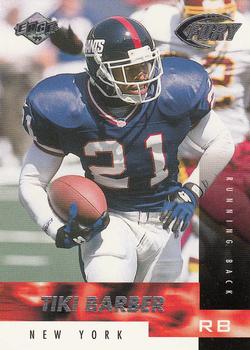1999 Collector's Edge Fury #9 Tiki Barber Front