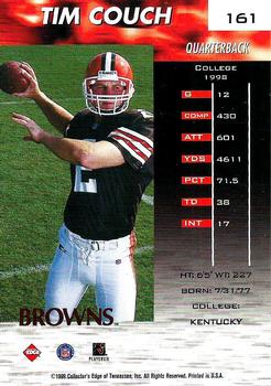 1999 Collector's Edge Fury #161 Tim Couch Back