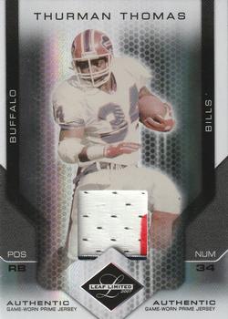 2007 Leaf Limited - Threads Prime #194 Thurman Thomas Front
