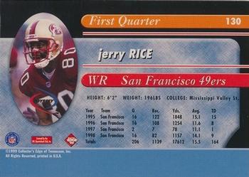 1999 Collector's Edge Odyssey #130 Jerry Rice Back