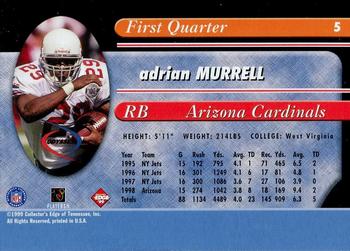 1999 Collector's Edge Odyssey #5 Adrian Murrell Back