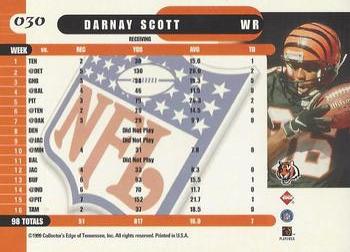 1999 Collector's Edge Supreme #030 Darnay Scott Back
