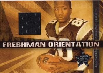2007 Leaf Rookies & Stars - Freshman Orientation Materials Jerseys #FO-20 Dwayne Jarrett Front