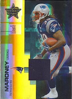 2007 Leaf Rookies & Stars - Materials Gold #59 Laurence Maroney  Front