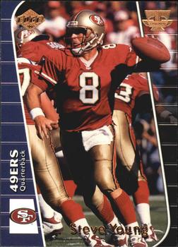 1999 Collector's Edge Triumph #T140 Steve Young Front