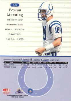 1999 Donruss #55 Peyton Manning Back