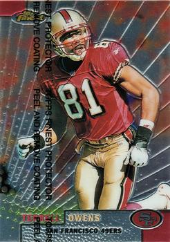 1999 Finest #22 Terrell Owens Front