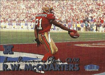 1999 Fleer Tradition #93 R.W. McQuarters Front