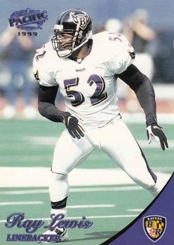 1999 Pacific #35 Ray Lewis Front