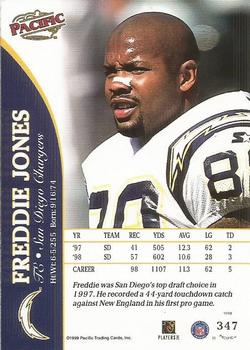 1999 Pacific #347 Freddie Jones Back