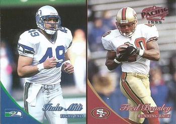 1999 Pacific #421 Fred Beasley / Itula Mili Front