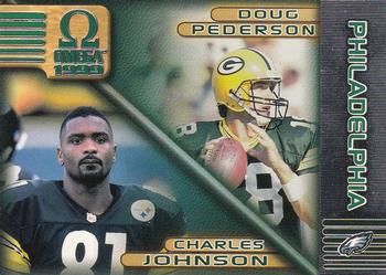 1999 Pacific Omega #183 Charles Johnson / Doug Pederson Front