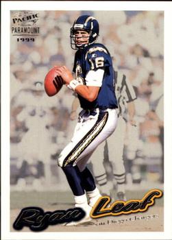 1999 Pacific Paramount #203 Ryan Leaf Front