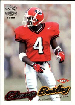 1999 Pacific Paramount #245 Champ Bailey Front