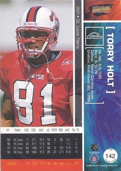 1999 Pacific Revolution #142 Torry Holt Back
