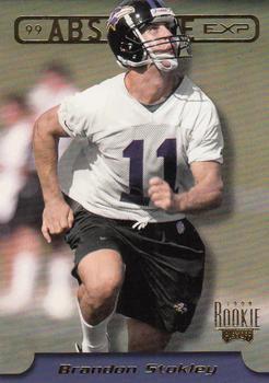 1999 Playoff Absolute EXP #34 Brandon Stokley Front