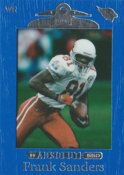 1999 Playoff Absolute SSD #2 Frank Sanders Front