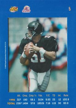 1999 Playoff Absolute SSD #5 Chris Chandler Back