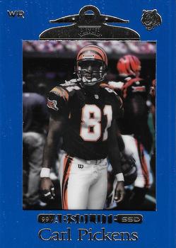 1999 Playoff Absolute SSD #20 Carl Pickens Front